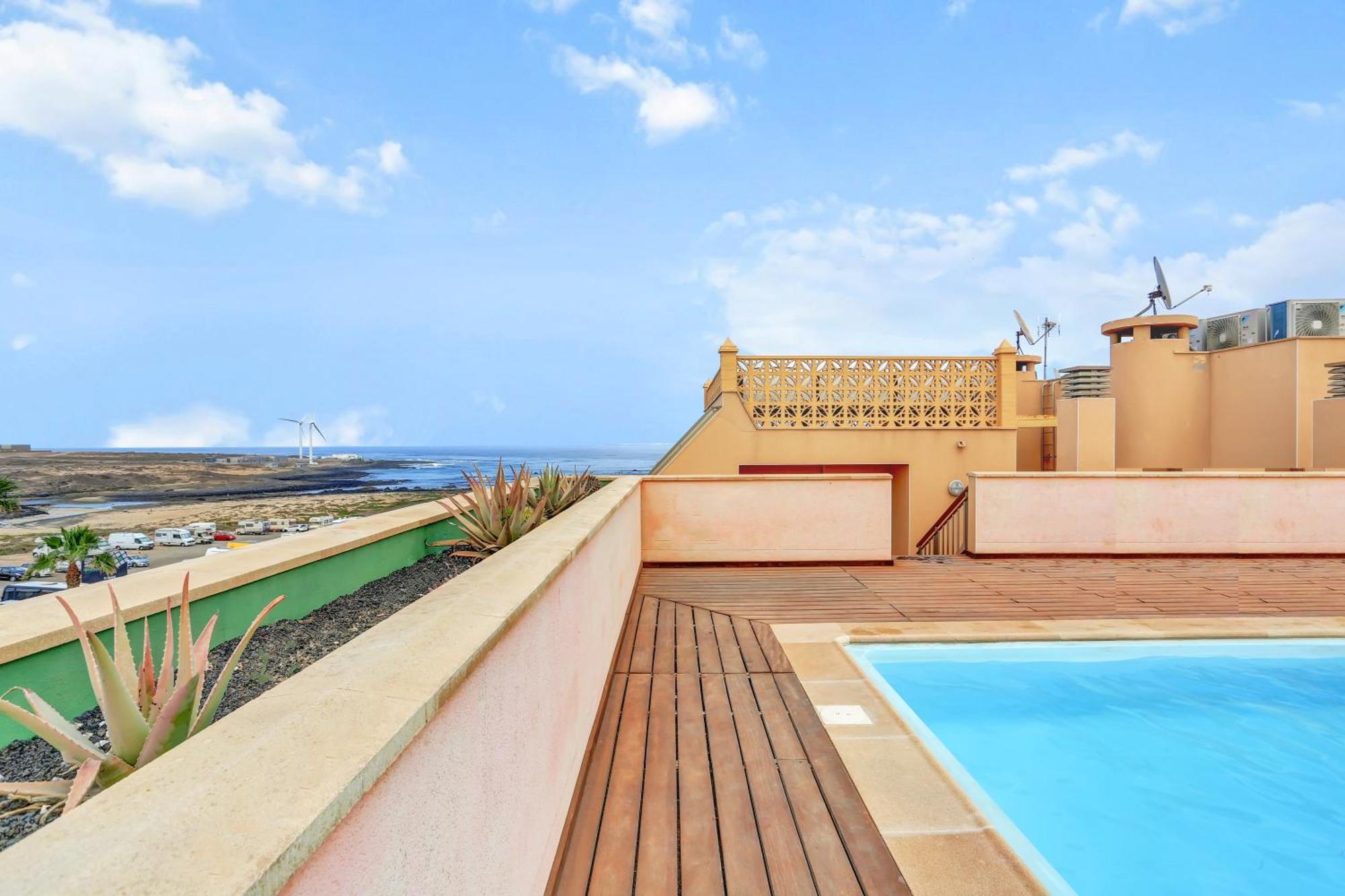 Corralejo Ancla Pool On Roof Top Lejlighed Eksteriør billede